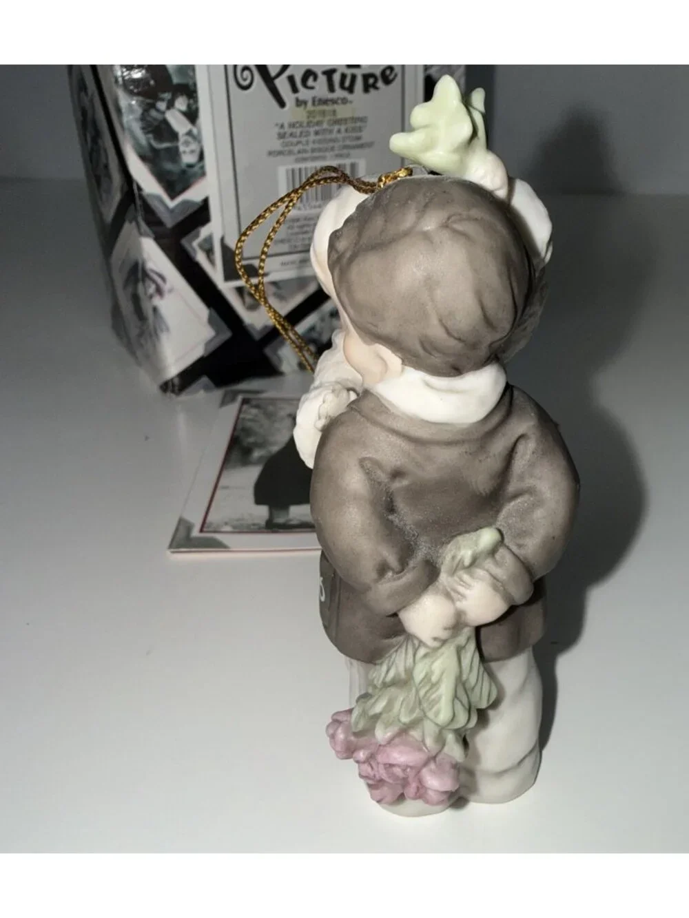 VTG Kim Anderson Pretty As A Picture Ornament A Holiday Greeting #201618 1996
